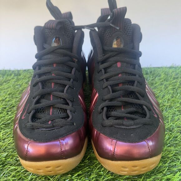 Nike Air Foamposite One Night Maroon Gum Men\'s Size 9.5 Used Exelent main image 5